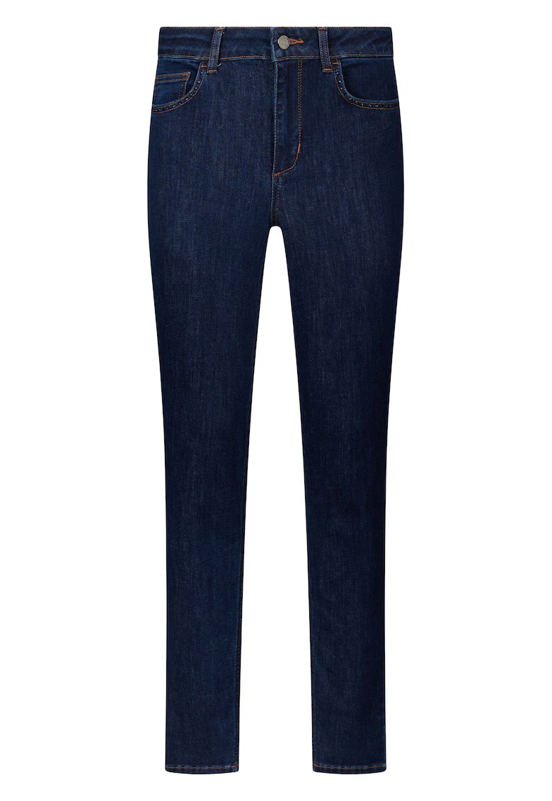 Liu Jo Blugi skinny cu talie inalta - Albastru ultramarin