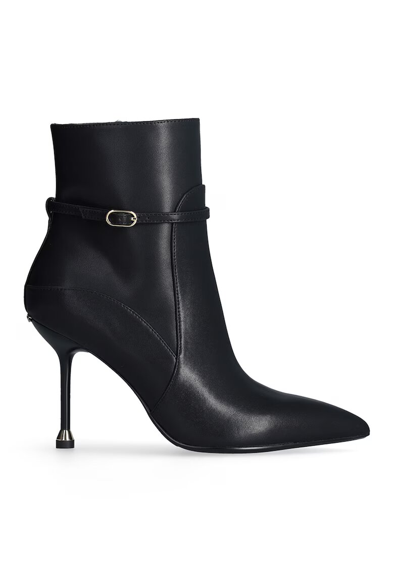Liu Jo Botine de piele cu catarama decorativa - Negru