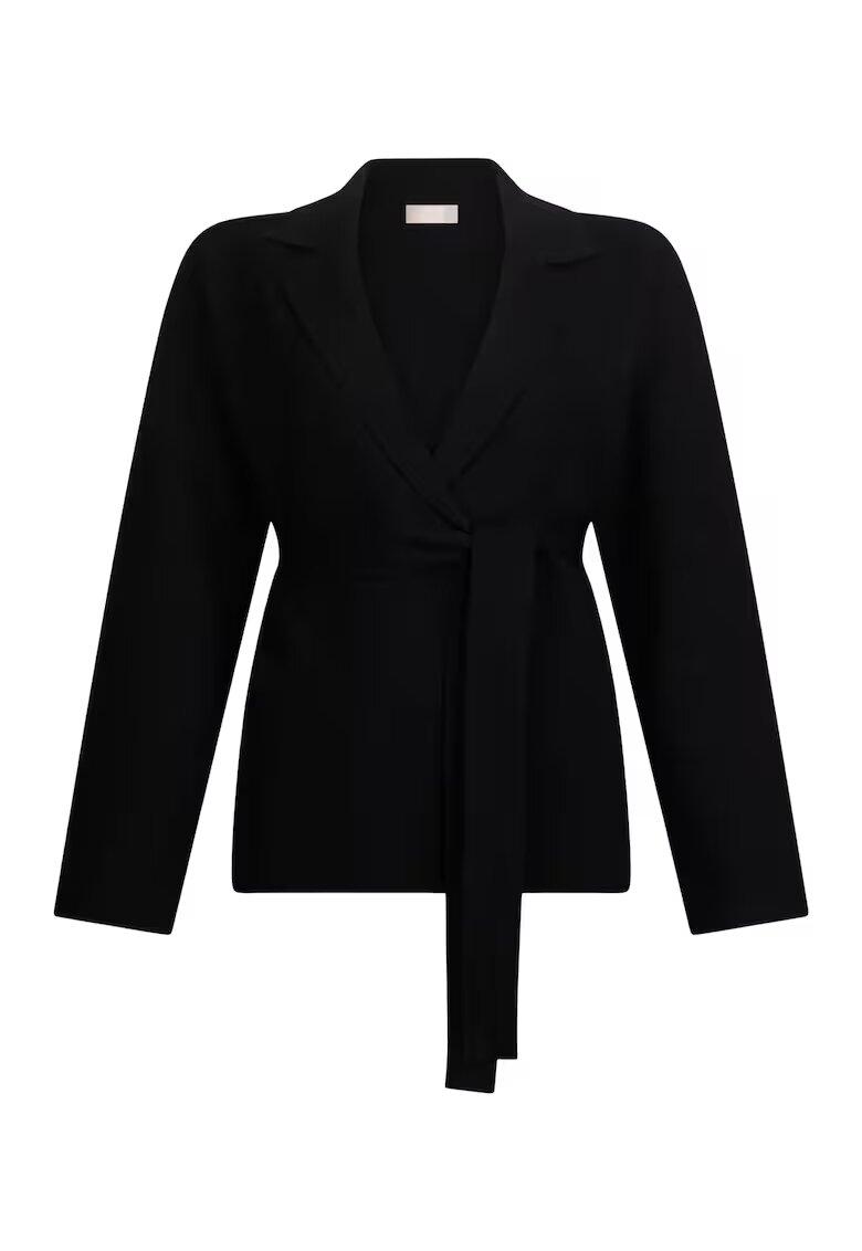 Liu Jo Cardigan cu revere decupate - Negru