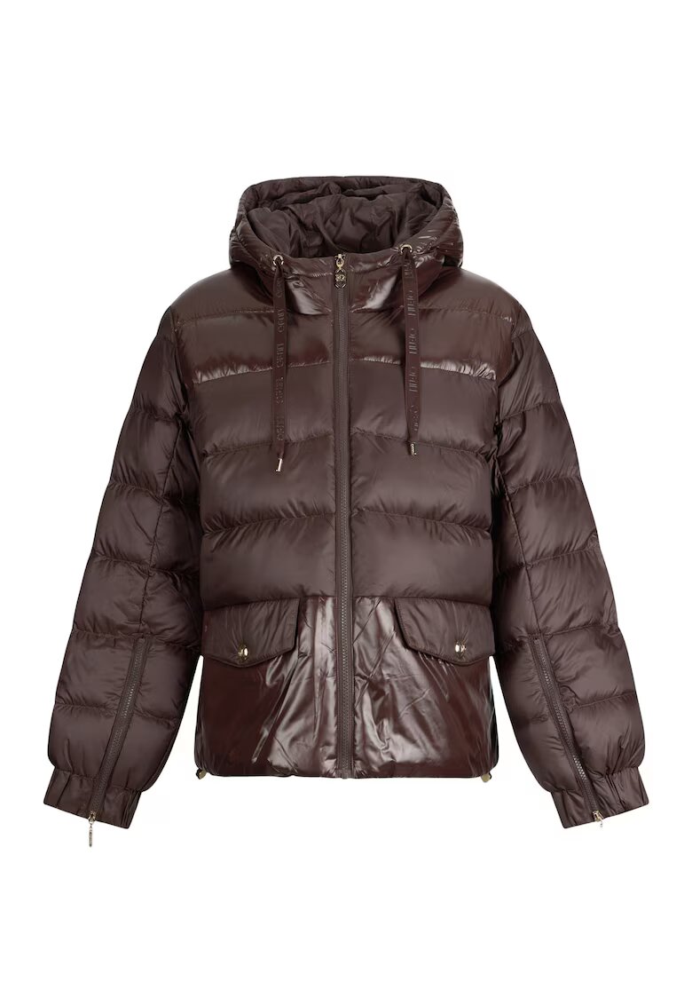 Liu Jo Geaca matlasata cu buzunare cu clapa - Maro