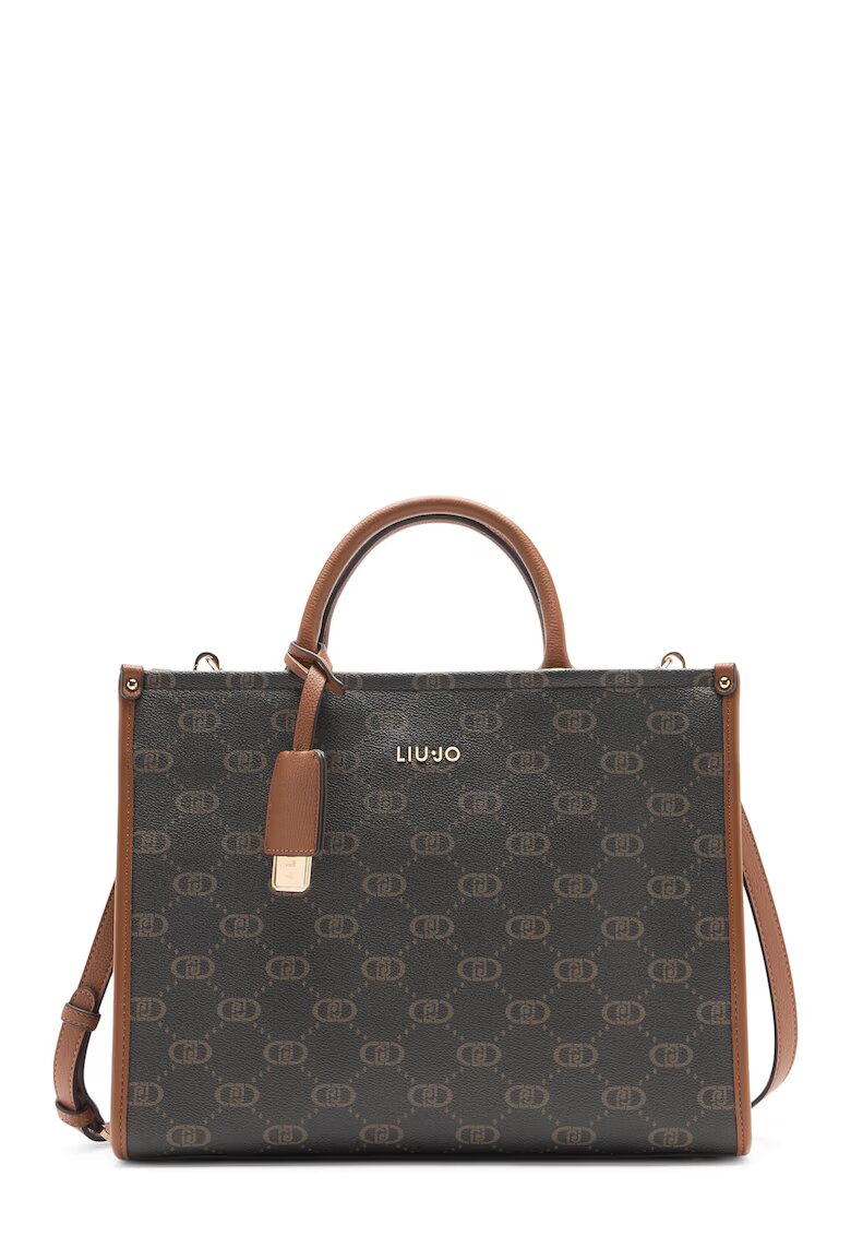 Liu Jo Geanta crossbody cu logo - Maro cognac