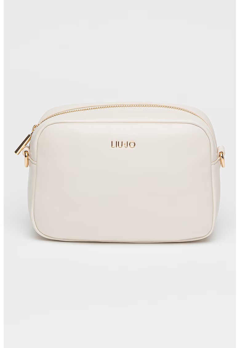 Liu Jo Geanta crossbody din piele ecologica Caliwen - Alb murdar