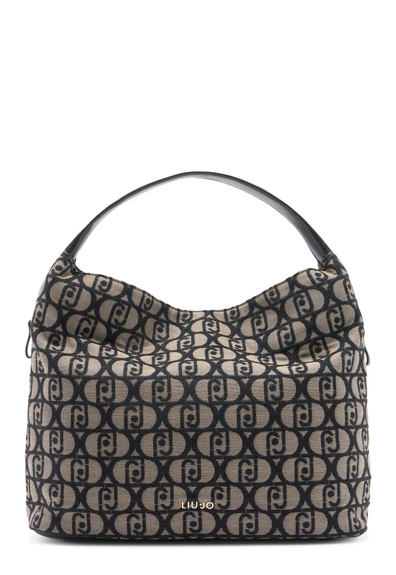 Liu Jo Geanta hobo cu logo - Negru/Bej