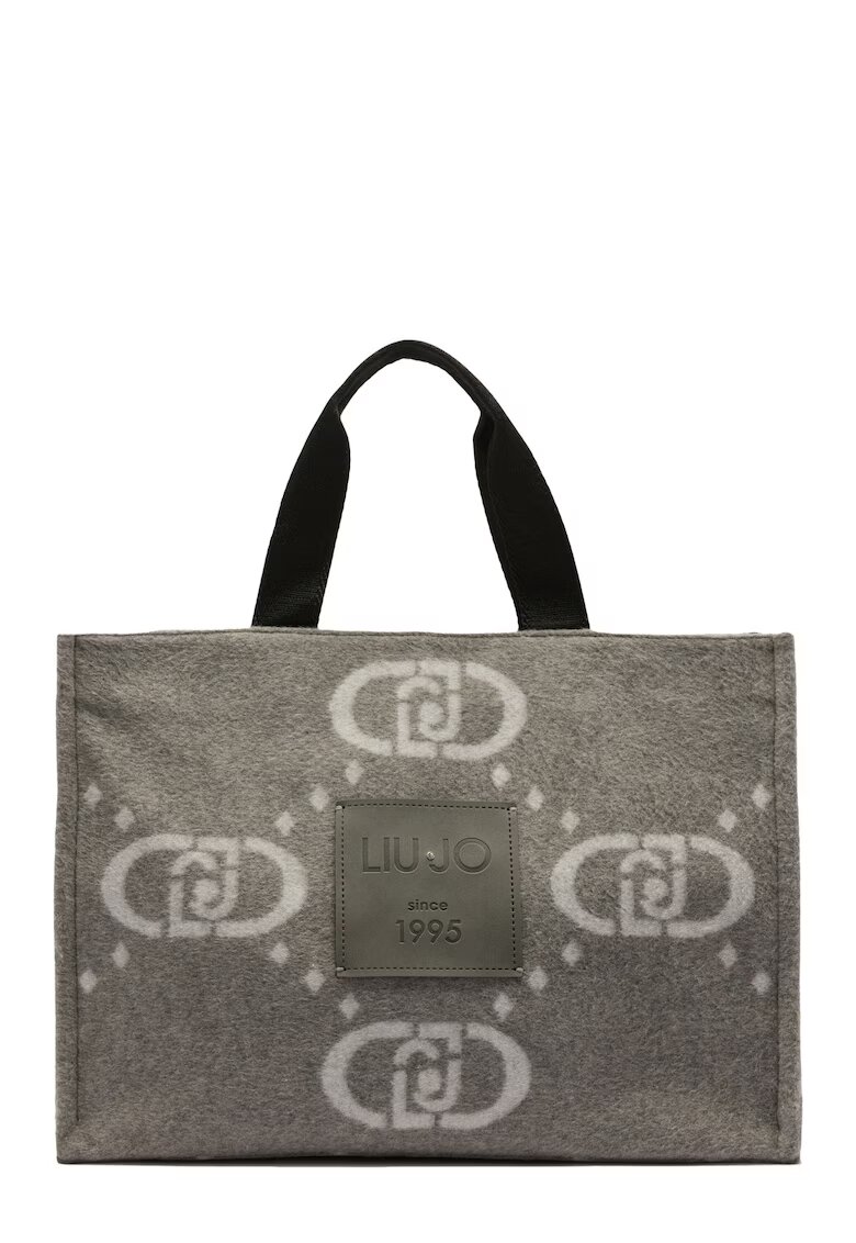 Liu Jo Geanta tote cu logo - Gri