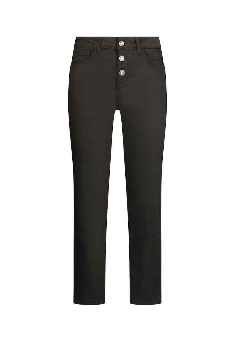 Liu Jo Pantaloni crop cu talie inalta - Negru