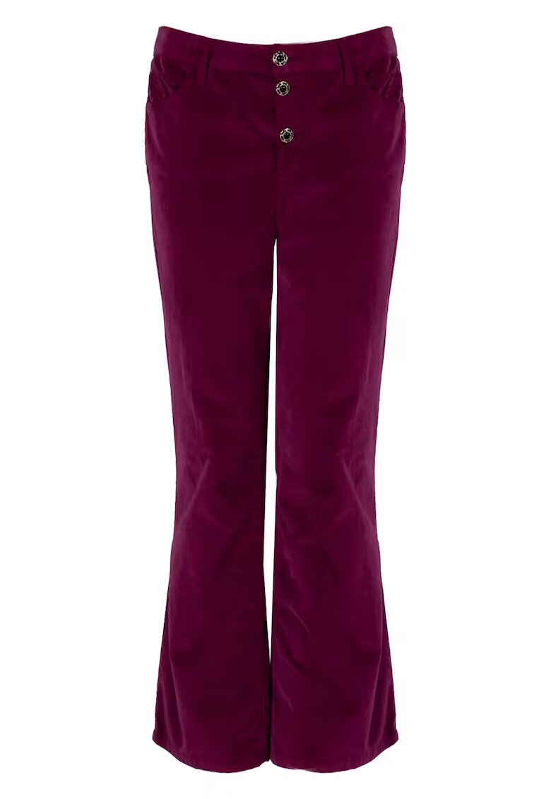 Liu Jo Pantaloni evazati cu nasturi -