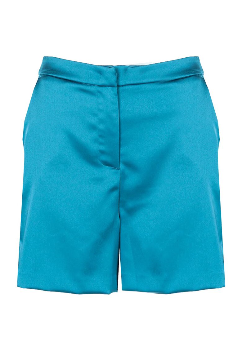 Liu Jo Pantaloni scurti cu aspect satinat - 40