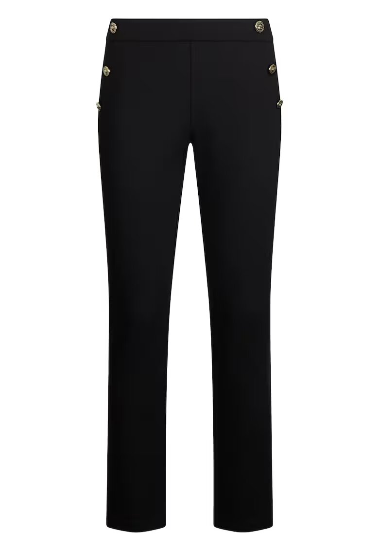 Liu Jo Pantaloni skinny cu nasturi - Negru
