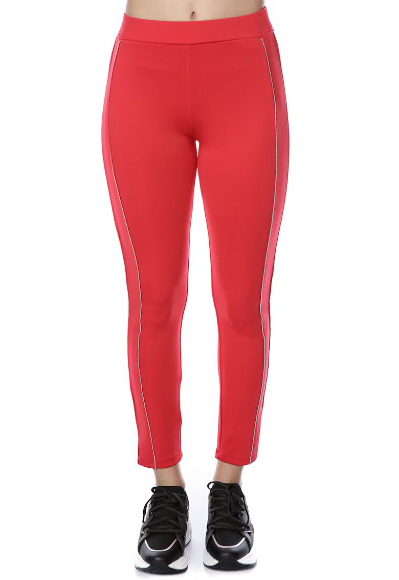 Liu Jo Pantaloni sport cu benzi laterale - Coral