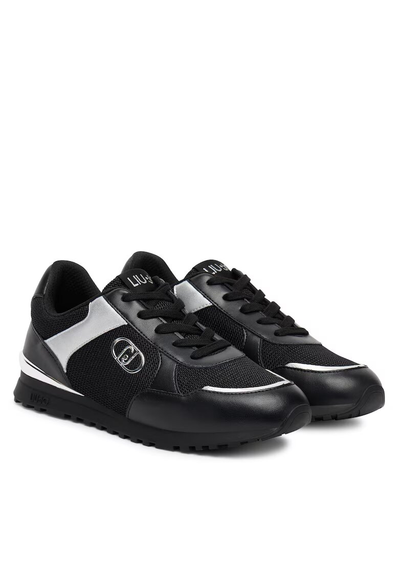 Liu Jo Pantofi sport dama - BF5013 PX685 - negru/argintiu - sintetic