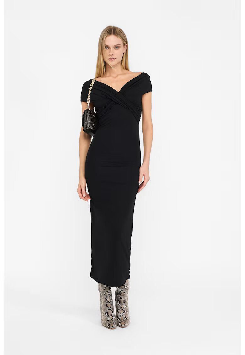 Liu Jo Rochie bodycon midi - Negru