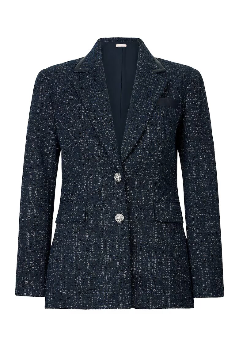 Liu Jo Sacou slim fit cu insertii stralucitoare - Albastru inchis