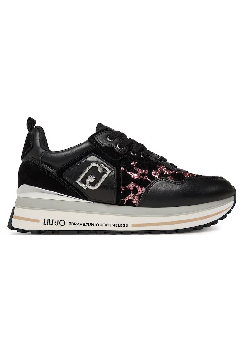 Liu Jo Tenisi dama Maxi Wonder - piele naturala - multicolor