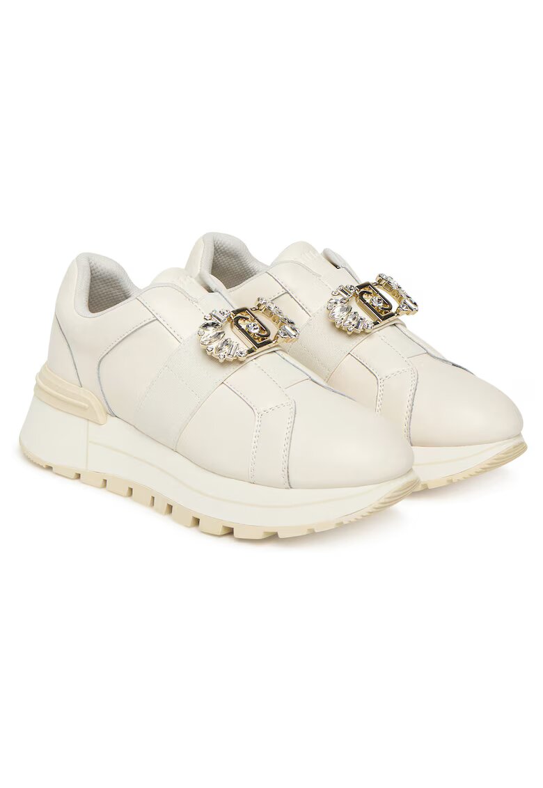 Liu Jo Tenisi dama Milk S1400 - piele naturala - alb