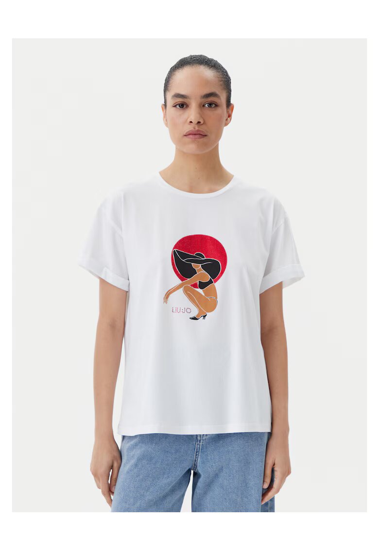 Liu Jo Tricou alb dama
