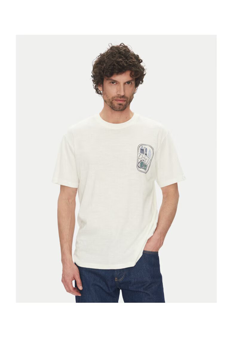 Liu Jo Tricou barbati material natural - Alb