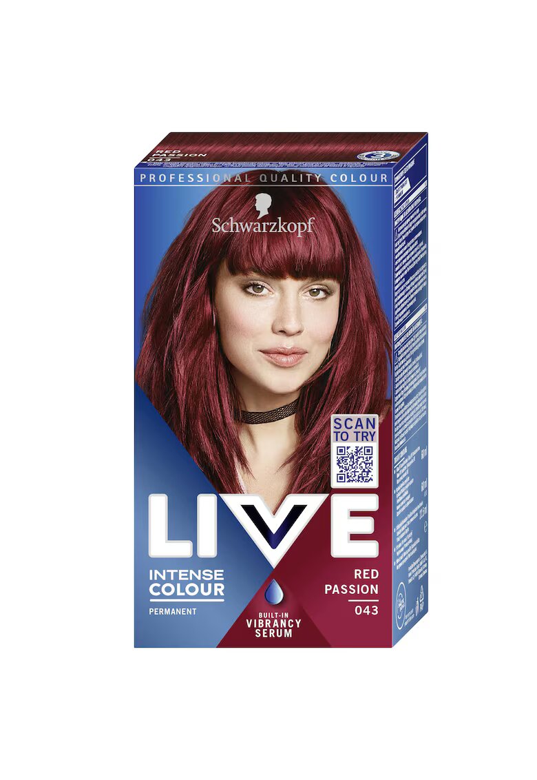 Live Vopsea de par permanenta Schwarzkopf Color Urban Metallics U69 Amethyst - Red Passion