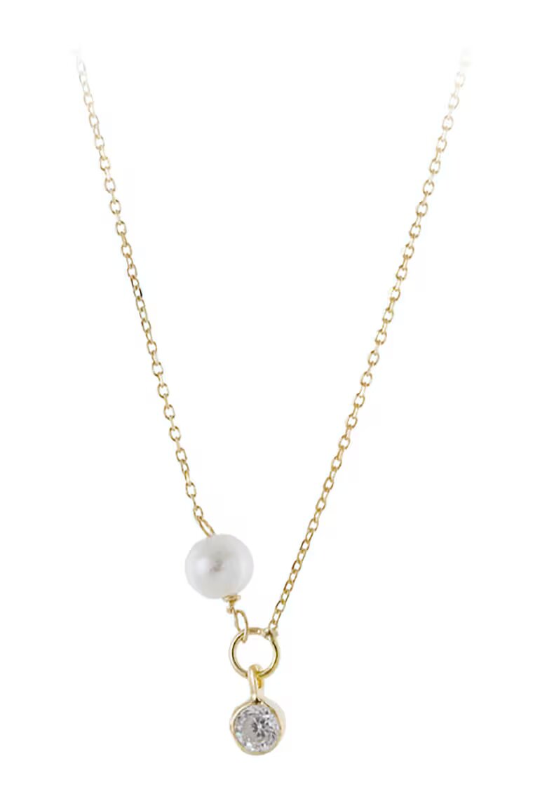 Loisir Colier de argint placat cu aur de 18 K - Auriu