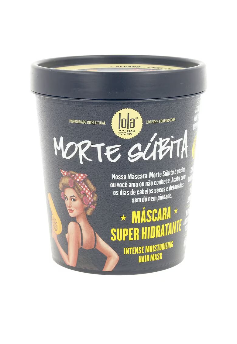Lola Cosmetics Masca pentru ten Morte Subita 450 gr - cu ulei de cacao - extract de aloe