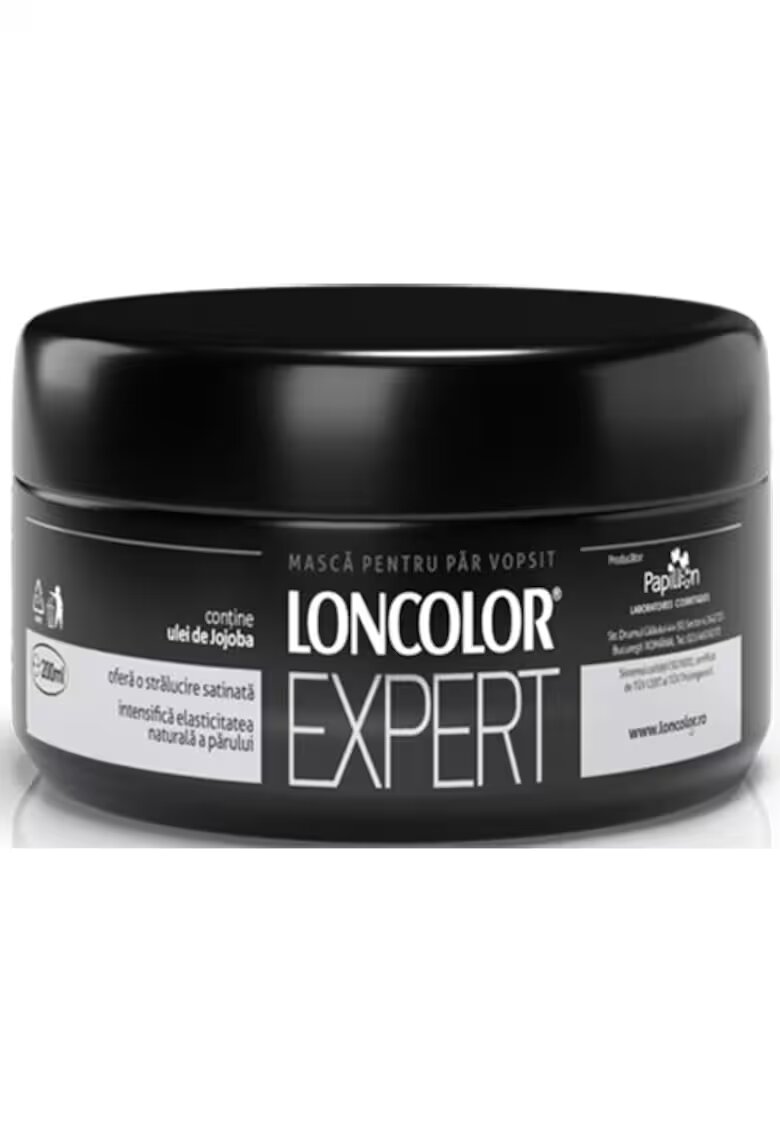 Loncolor Masca de par Expert cu Ulei de Jojoba pentru par vopsit - 200 ml