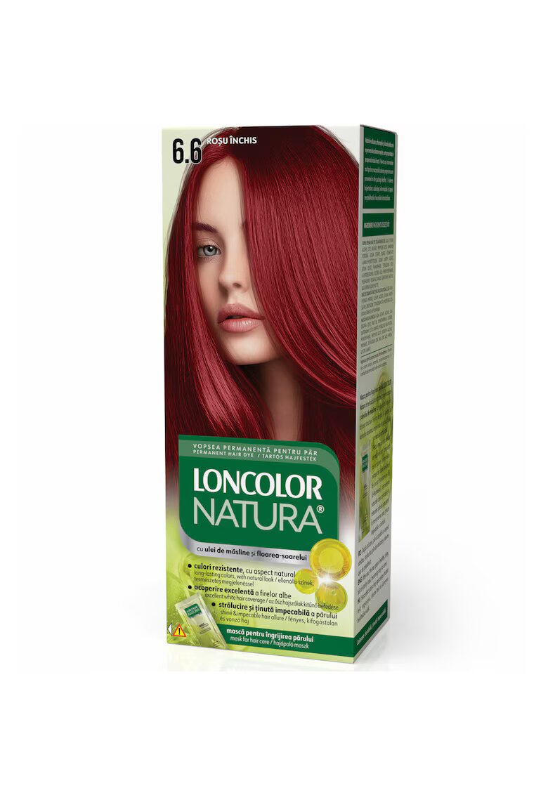 Loncolor Natura Vopsea Permanenta de Par 100 ml - 6.6