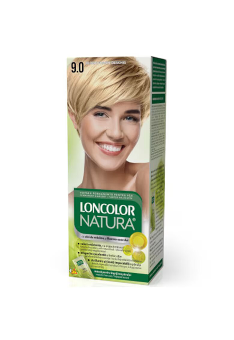 Loncolor Natura Vopsea Permanenta de Par 100 ml - 9.0