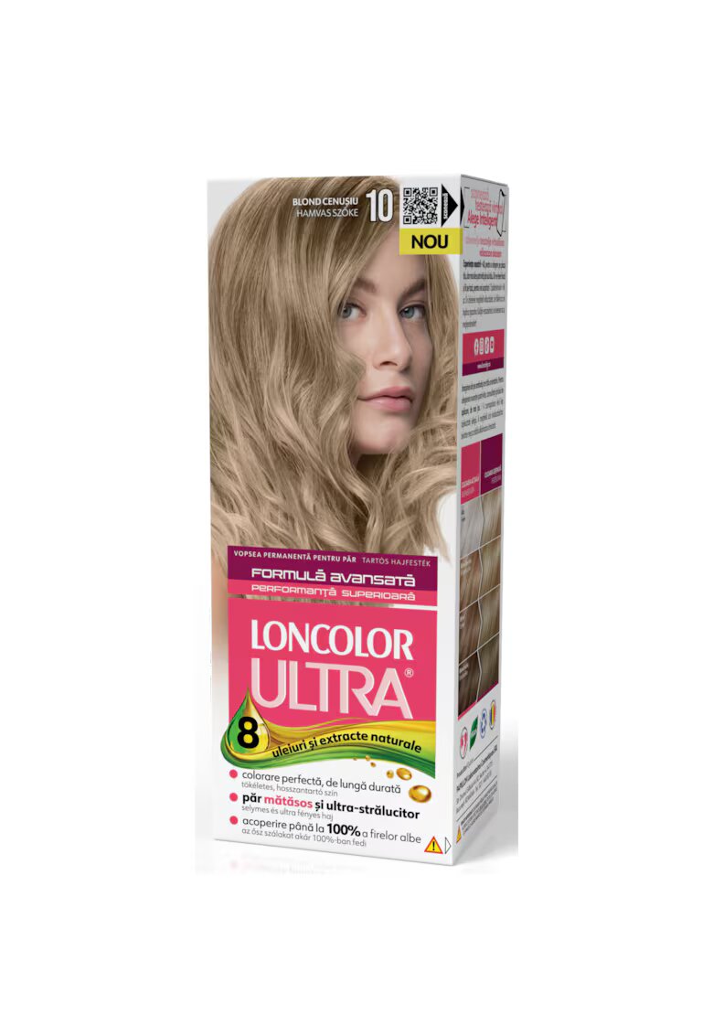 Loncolor Vopsea de par permanenta Ultra - 100 ml - 10