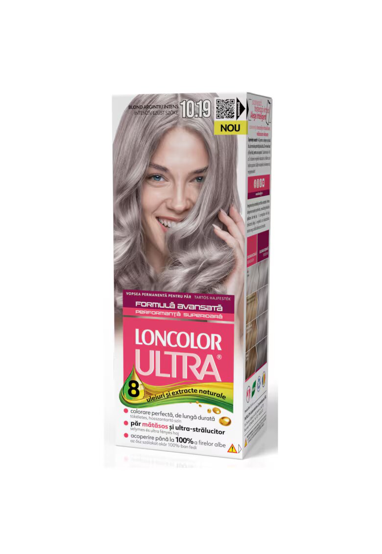 Loncolor Vopsea de par permanenta Ultra - 100 ml - 10.19
