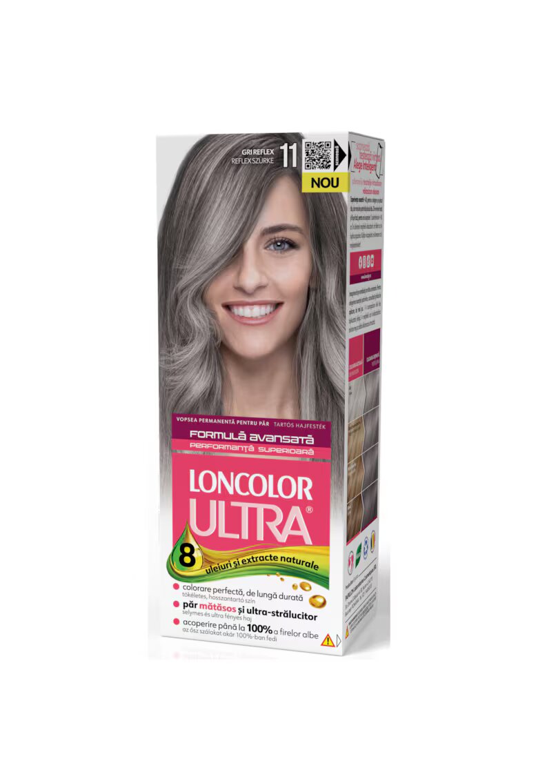 Loncolor Vopsea de par permanenta Ultra - 100 ml - 11