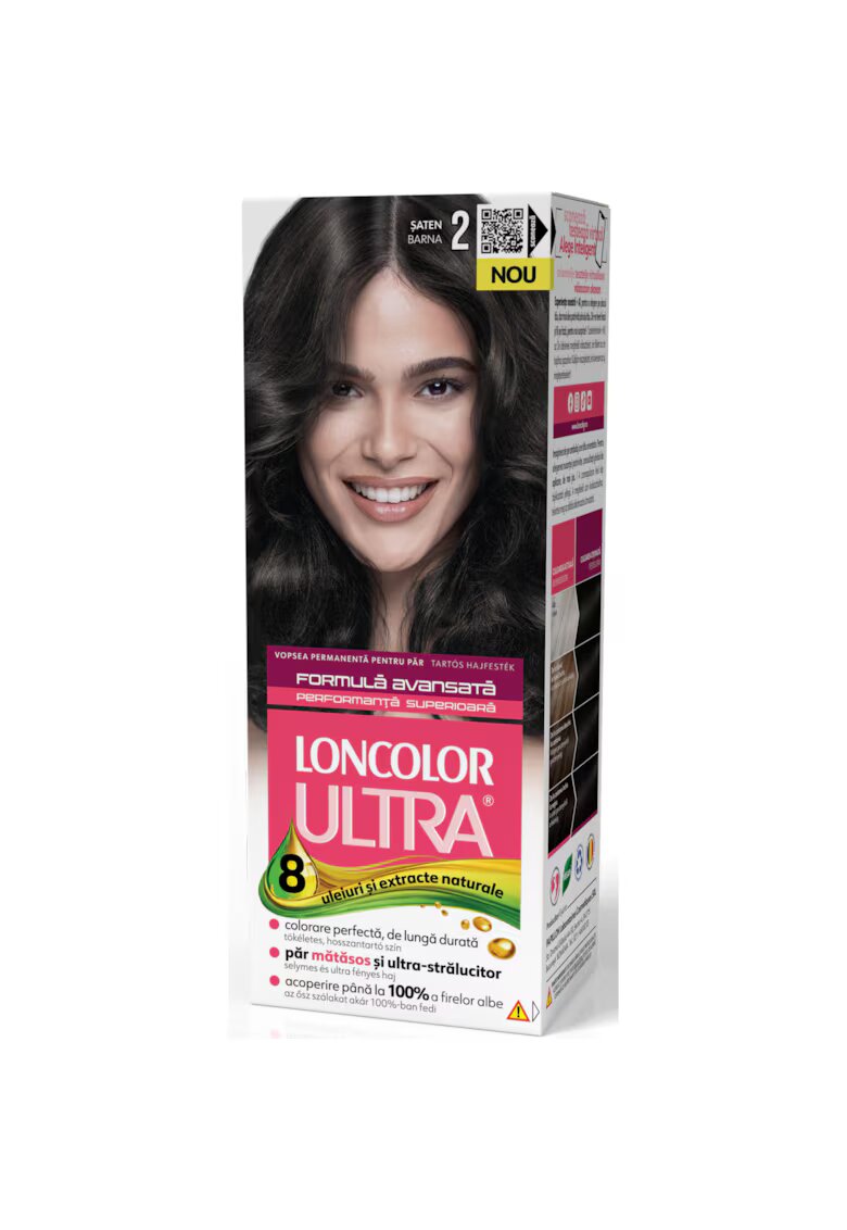 Loncolor Vopsea de par permanenta Ultra - 100 ml - 2