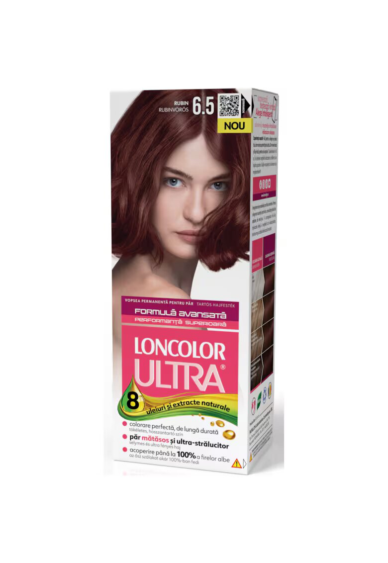 Loncolor Vopsea de par permanenta Ultra - 100 ml - 6.5
