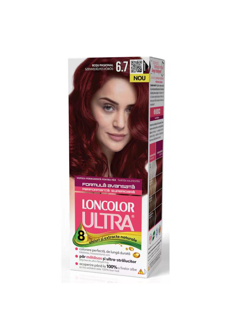 Loncolor Vopsea de par permanenta Ultra - 100 ml - 6.7