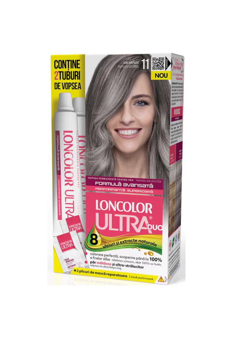 Loncolor Vopsea de par permanenta Ultra Max - 200 ml - 11