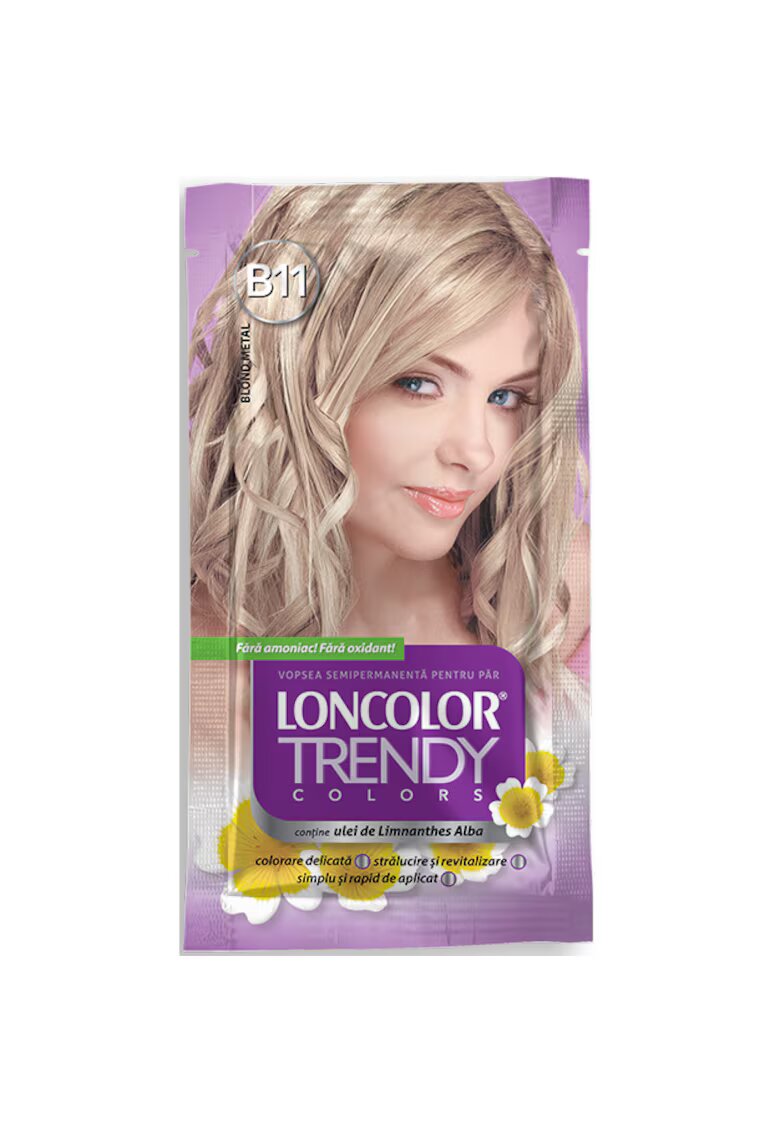 Loncolor Vopsea de par semi-permanenta fara amoniac Trendy Colors - 50 ml - B11