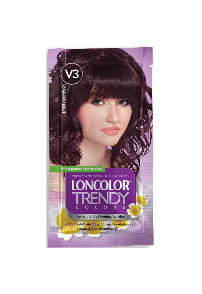 Loncolor Vopsea de par semi-permanenta fara amoniac Trendy Colors - 50 ml - V3
