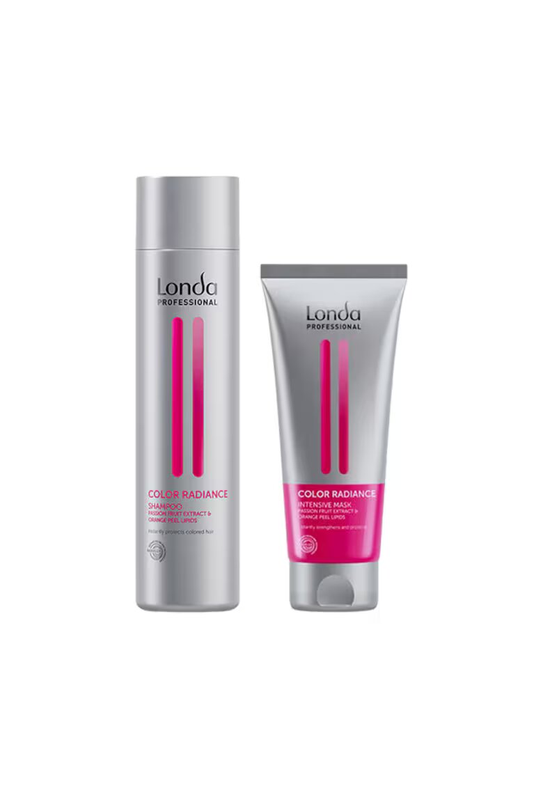 Londa Professional Pachet sampon si masca pentru par vopsit - 250 ml + 200 ml - cu extract de fructul pasiunii - hidratare profunda