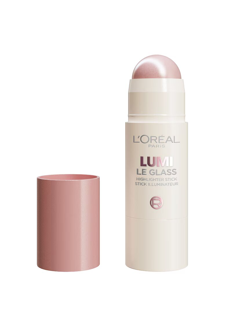 LOreal Paris Baton iluminator multifunctional Lumi Le Glass - 5 gr - Glassy Pink Ballet