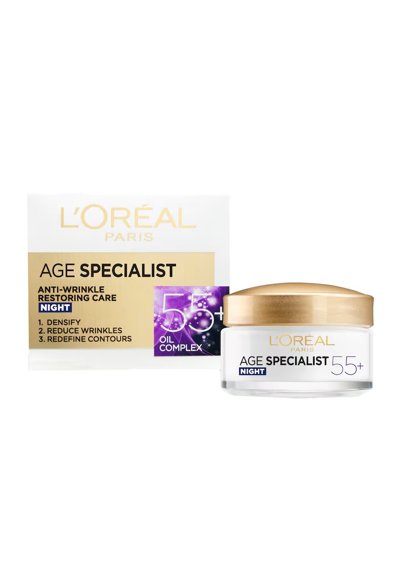 LOreal Paris Crema antirid de fata Age Specialist 55+ - 50 ml - Anti-imbatranire/Tonifiere/Antirid/Hranitor