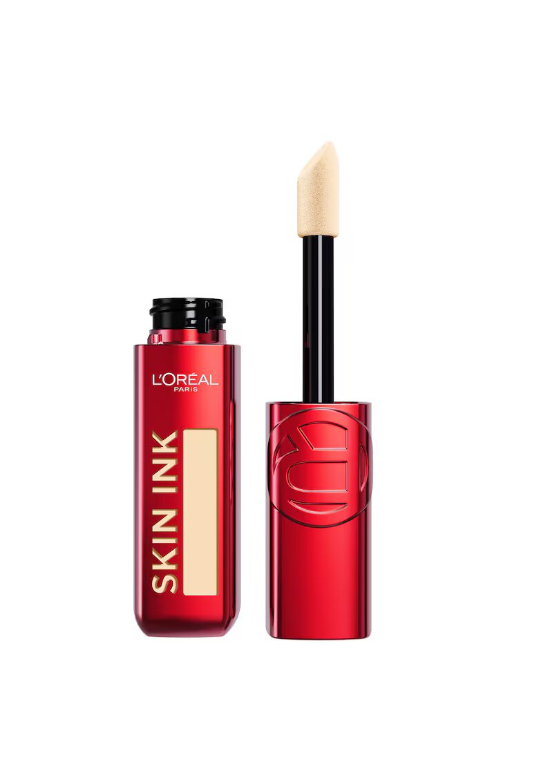 LOreal Paris Fond de ten + corector Infaillible Skin Ink - rezistenta pana la 48 de ore -15 ml - Light Warm 100
