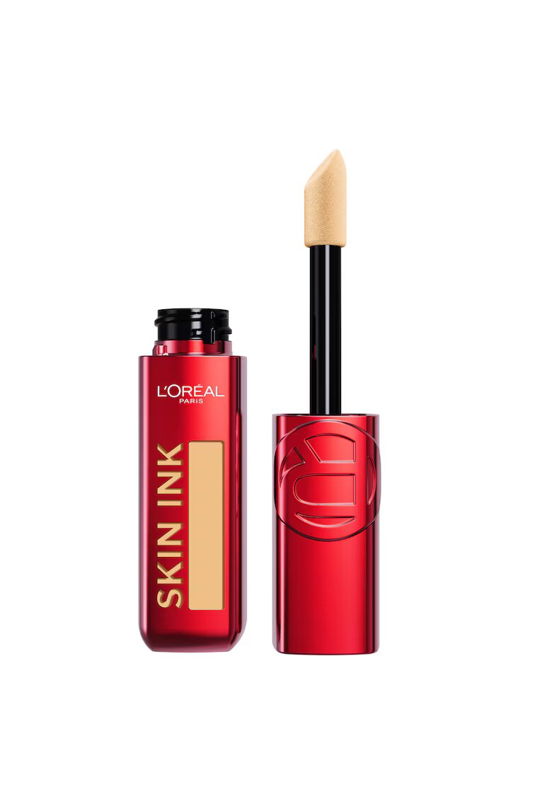 LOreal Paris Fond de ten + corector Infaillible Skin Ink - rezistenta pana la 48 de ore -15 ml - Medium Warm