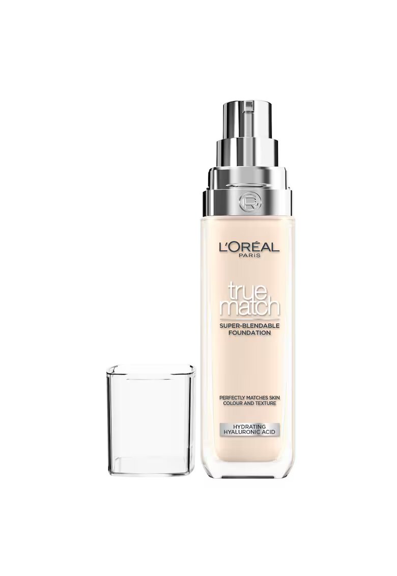 LOreal Paris Fond de ten infuzat cu acid hialuronic True Match 30 ml - 0.5N