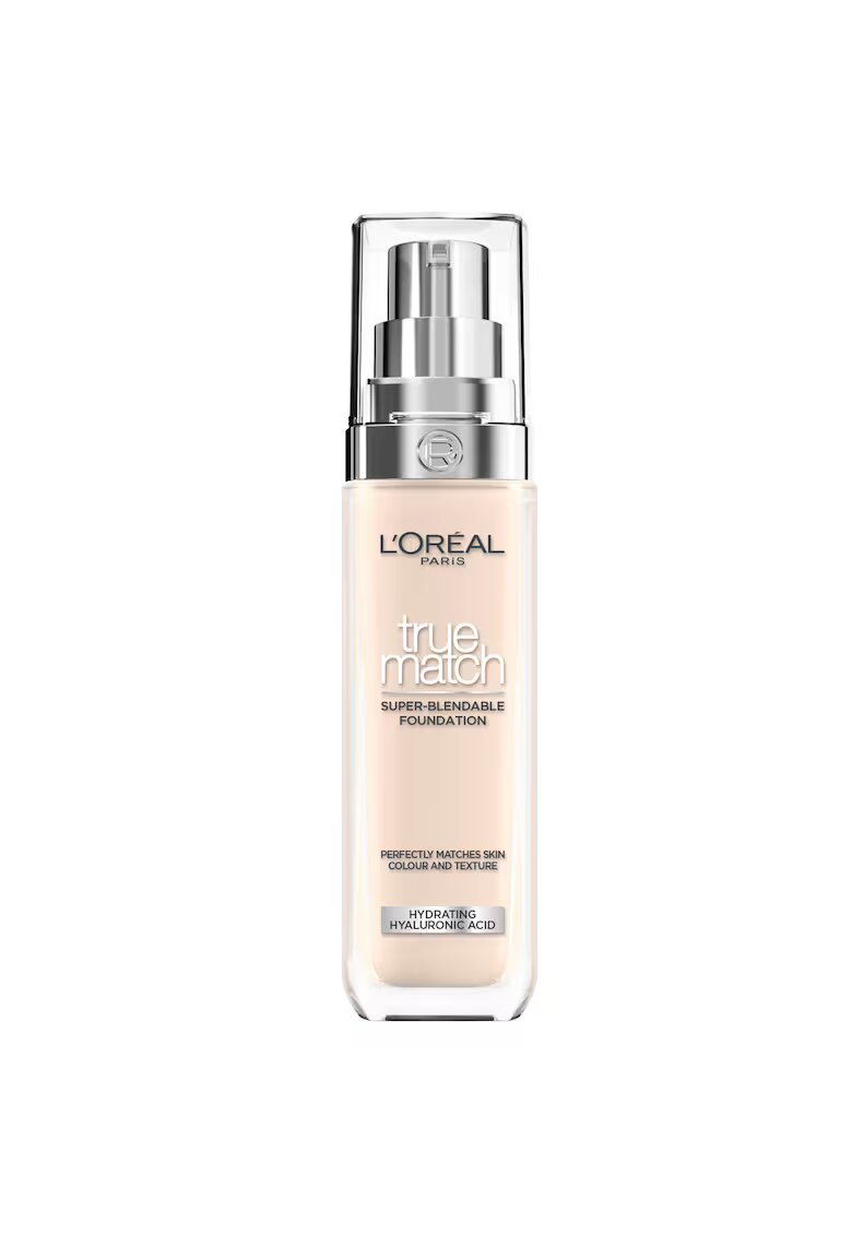 LOreal Paris Fond de ten infuzat cu acid hialuronic True Match 30 ml - 0.5R/C