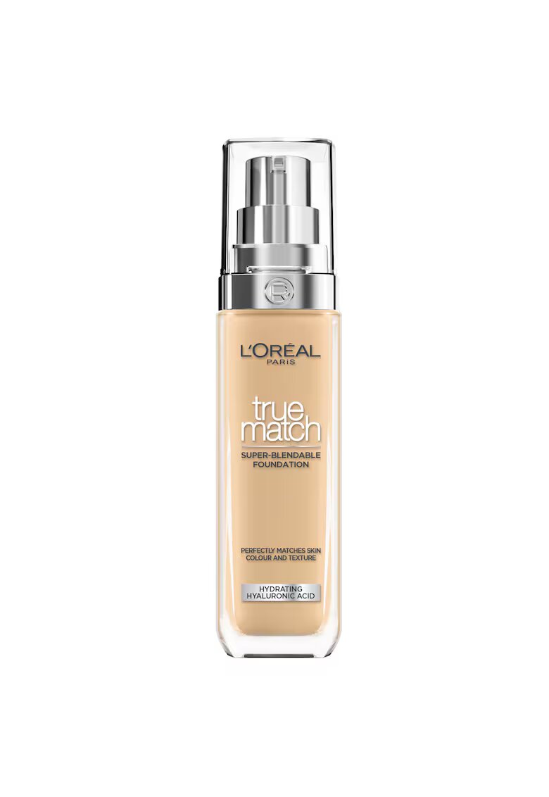 LOreal Paris Fond de ten infuzat cu acid hialuronic True Match 30 ml - 3.5D/W