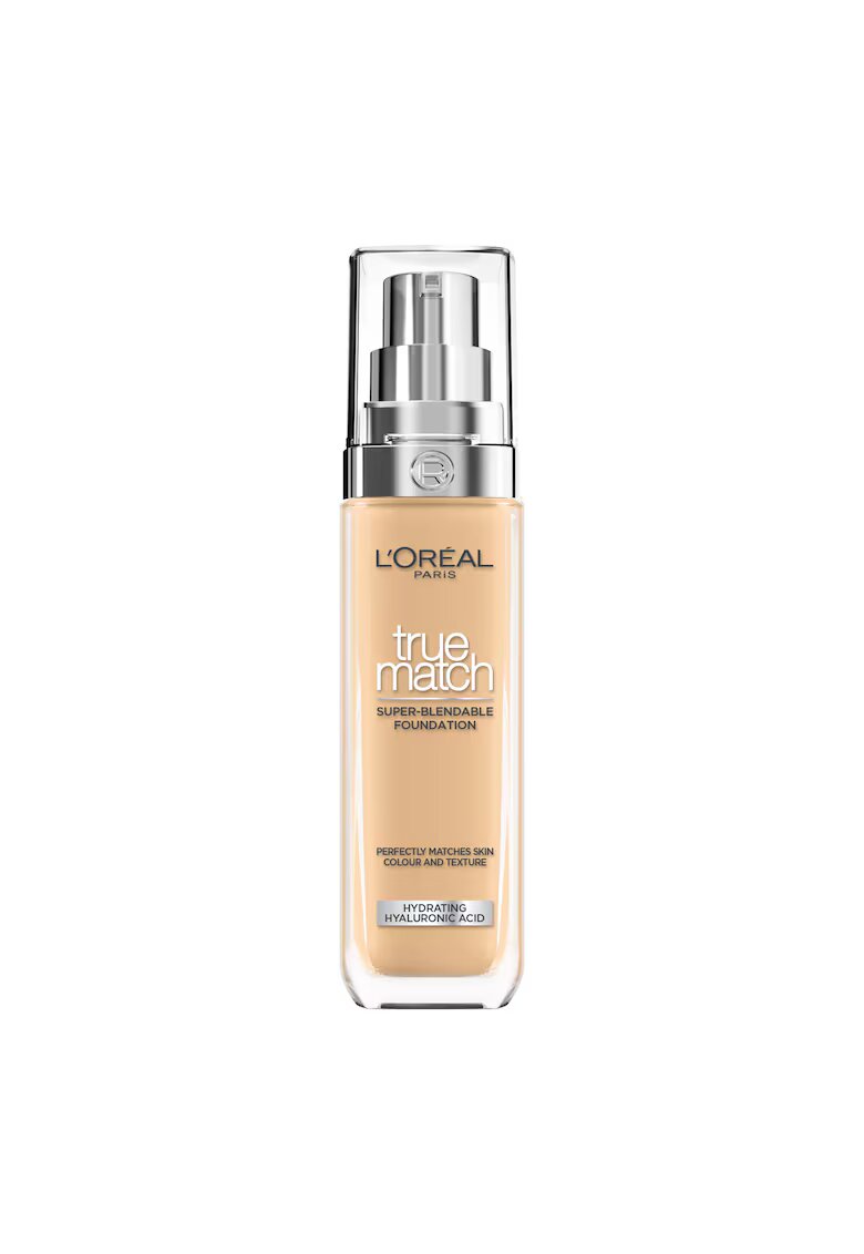 LOreal Paris Fond de ten infuzat cu acid hialuronic True Match 30 ml - 4D/W