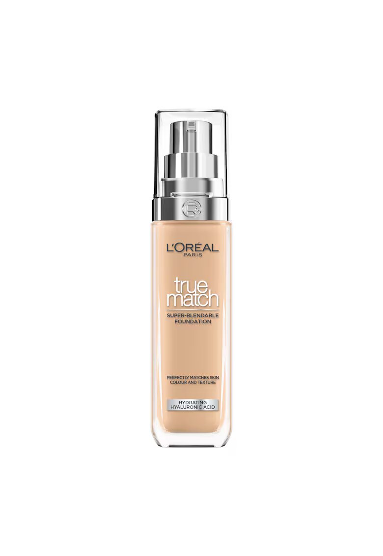 LOreal Paris Fond de ten infuzat cu acid hialuronic True Match 30 ml - 5N