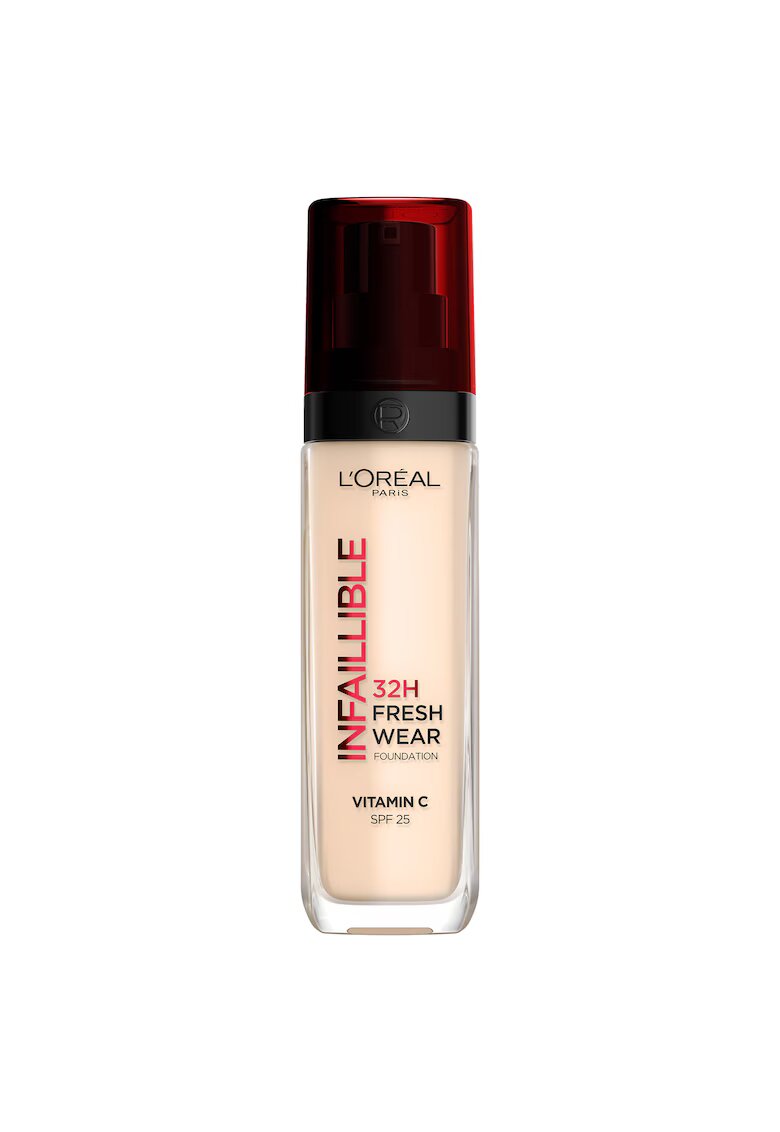 LOreal Paris Fond de ten rezistent la transfer Infaillible 32H Fresh Wear - 30 ml - Fair Light