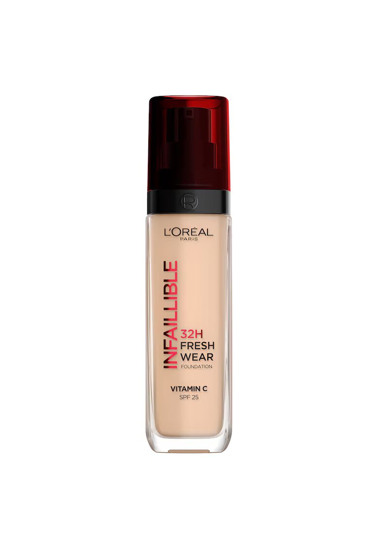 LOreal Paris Fond de ten rezistent la transfer Infaillible 32H Fresh Wear - 30 ml - Light-Medium