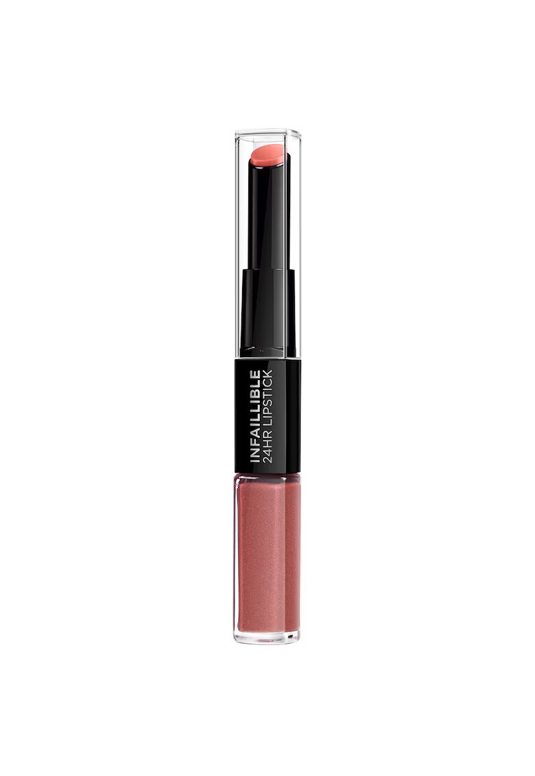 LOreal Paris Ruj lichid rezistent la transfer Infaillible - Incessant Russet