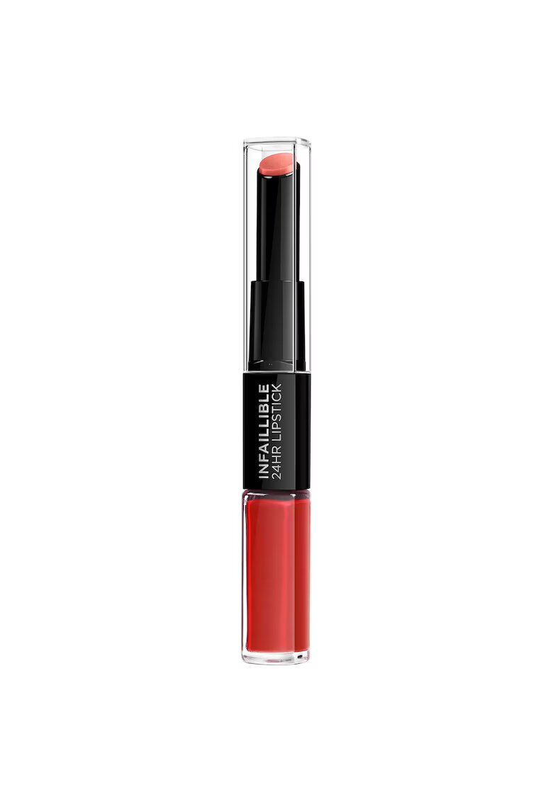 LOreal Paris Ruj lichid rezistent la transfer Infaillible - Red Infaillible