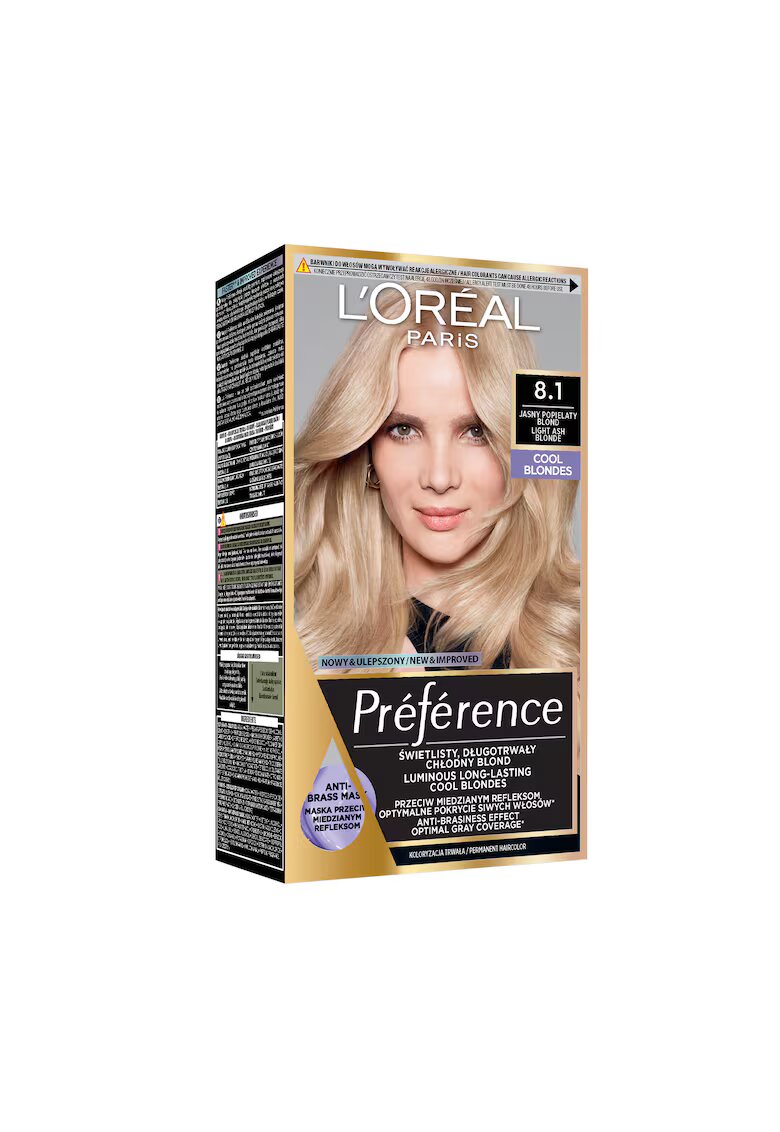 LOreal Paris Vopsea de par permanenta cu amoniac Preference - Copenhague